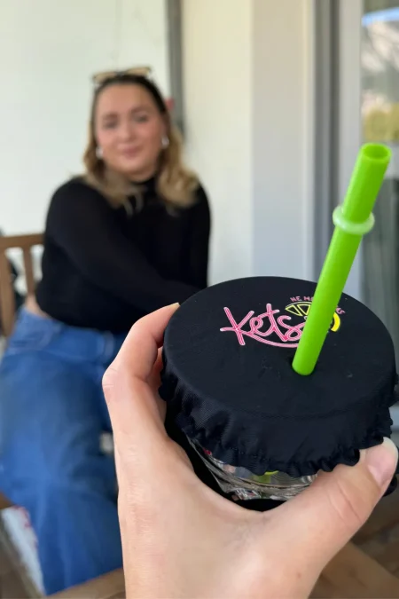 Chouchou Anti-Drogue: Protège verre & Accessoire cheveux